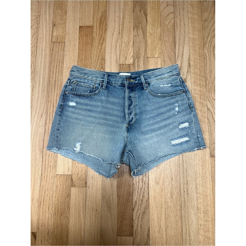 Driftwood Goldie Denim Shorts Women 30 Blue